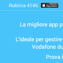 Rubrica4146, app. Graphic & Development by 7shapes. <a href='http://www.7shapes.com/rubrica4146/' target='_blank'>www.7shapes.com/rubrica4146</a>